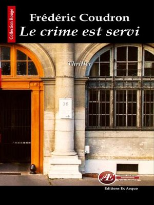 cover image of Le crime est servi